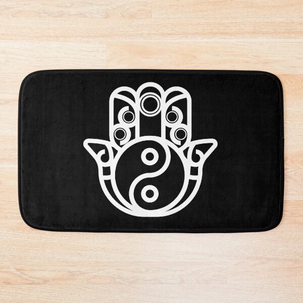 Item preview, yin yang hamsa hand designed and sold by hamsasoul.