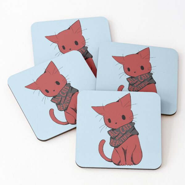 Item preview, All Cats Are Beautiful - Cute, ACAB, Meme, Punk  designed and sold by SpaceDogLaika.