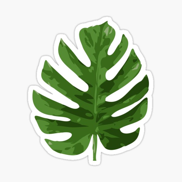 Monstera Leaf Sticker