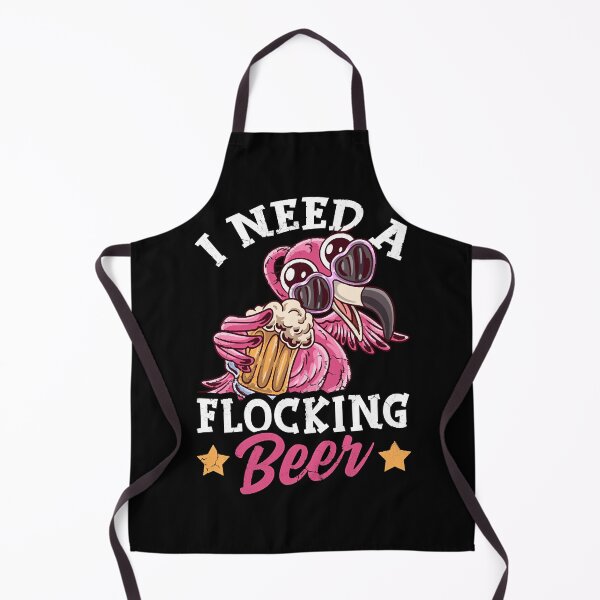 Item preview, FlamingosINeedAFlockingBeerPinkFlamingo designed and sold by RyanJon5044537.