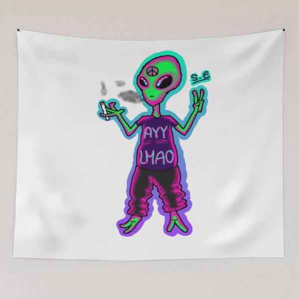 Aperçu de l'œuvre Lmao extraterrestre créée et vendue par BestdesignerFM.