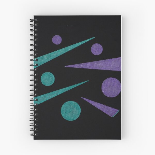 Item preview, Black Canvas Green and Purple Spike Design, 0002 designed and sold by TinaWakefield.