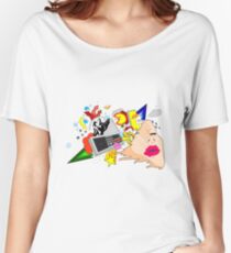 Retro Women's Relaxed Fit T-Shirt