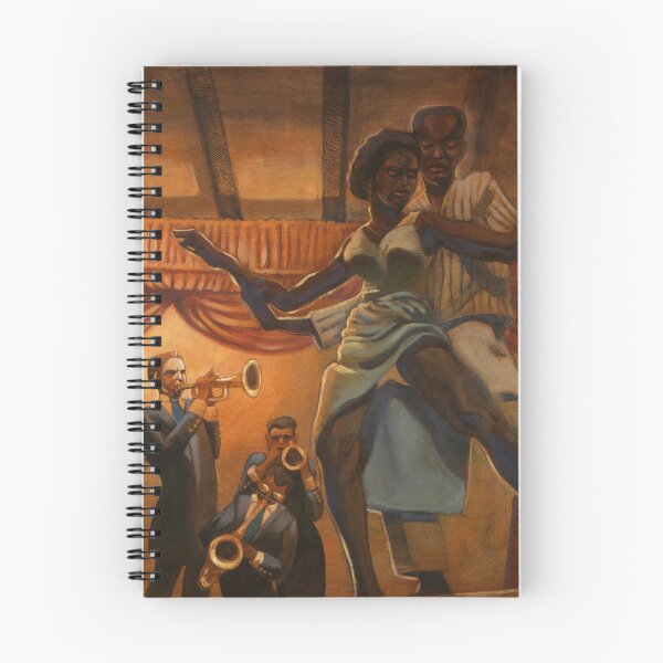 Item preview, Dance the Blues. Vintage Big Band. 1940s Print. designed and sold by JaeMe Bereal.
