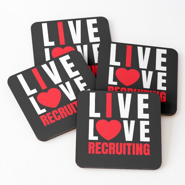 Item preview, Live Love Recruiting I heart recruiting designed and sold by Click-Like.