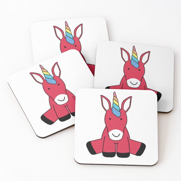 Item preview, Red Unicorn Donkey designed and sold by Housestore.