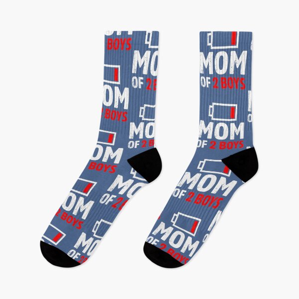 Artikelvorschau, Mutter von 2 Jungen Batterie schwach Mutter Mutter Muttertag Happy entworfen und verkauft von raretshirtsuk.