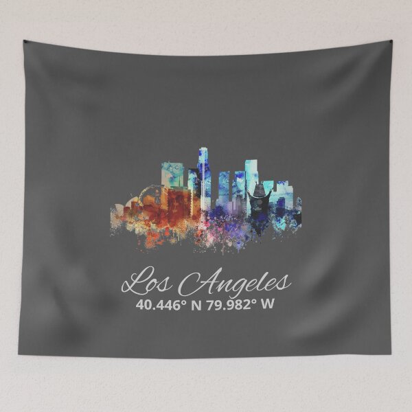 Item preview, Los Angeles City Skyline Classic T-Shirt  designed and sold by Forever Sun CO..