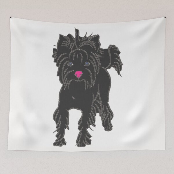 Item preview, Cute Black Dog designed and sold by Cyber-Spider.