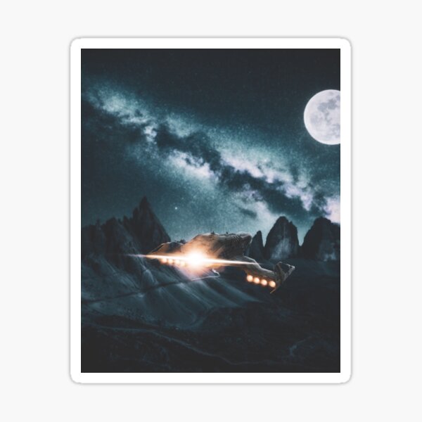 Space Fleet Loner Sticker