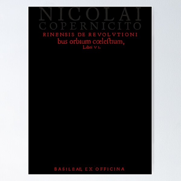 Item preview, Derevolutionibusorbiumcoelestium designed and sold by TannerH1937209.