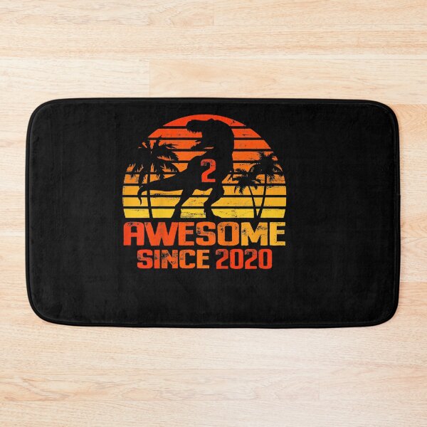 Item preview, Kids Funny 2nd Birthday Boy 2 Year Old Dinosaur Trex Awesome 2020 designed and sold by BrettPorter2612.
