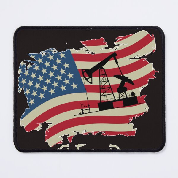 Item preview, I Support American Oil from American Soil , American Flag Essential T-Shirt designed and sold by CYNTHIASTOK.