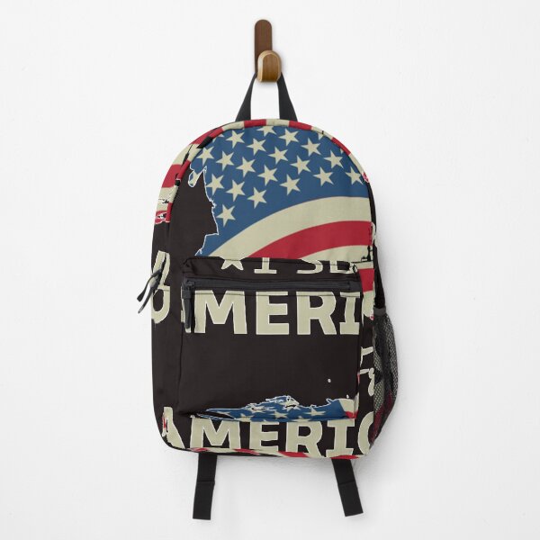 Item preview, I Support American Oil from American Soil , American Flag Essential T-Shirt designed and sold by CYNTHIASTOK.