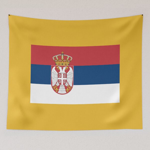 Item preview, Flag of Serbia designed and sold by brigadeiro.