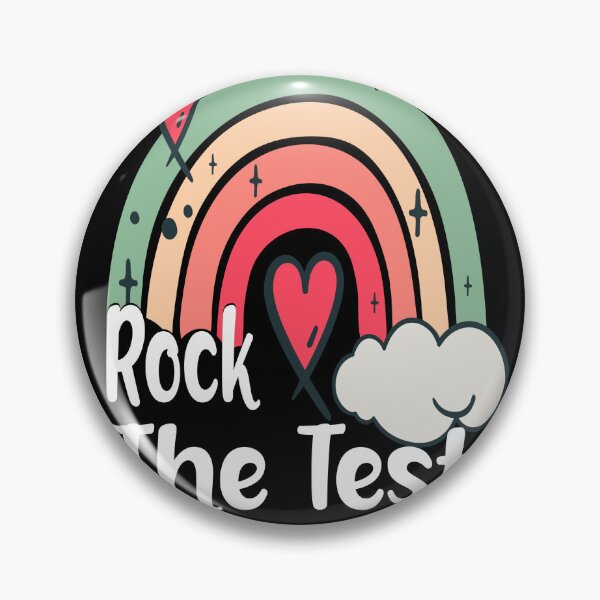 Item preview, Copy of Test Day Rock The Test Teacher Testing Day Rainbow Leopard designed and sold by boyastore.