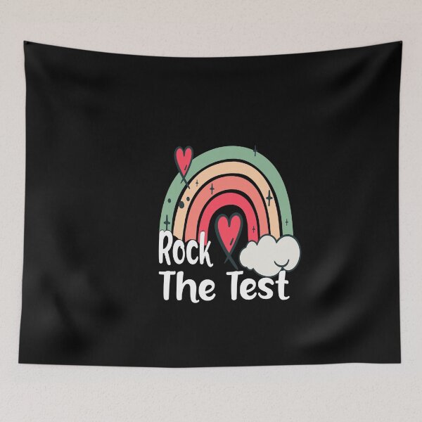 Item preview, Copy of Test Day Rock The Test Teacher Testing Day Rainbow Leopard designed and sold by boyastore.