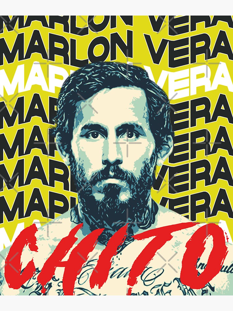 "Marlon Chito Vera, MMA Gifts For UFC Fans" Sticker by TZAR7 Redbubble