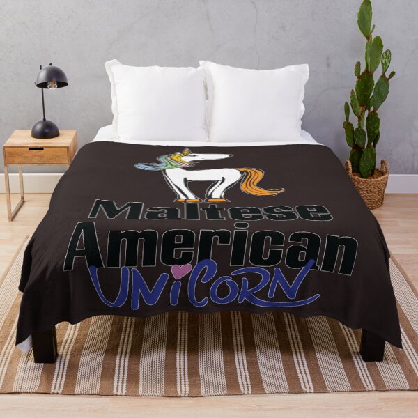 Item preview, Maltese American Unicorn Classic T-Shirt designed and sold by CYNTHIASTOK.