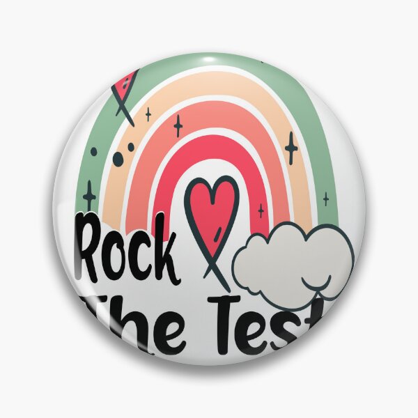 Item preview, Copy of Copy of Test Day Rock The Test Teacher Testing Day Rainbow Leopard designed and sold by boyastore.