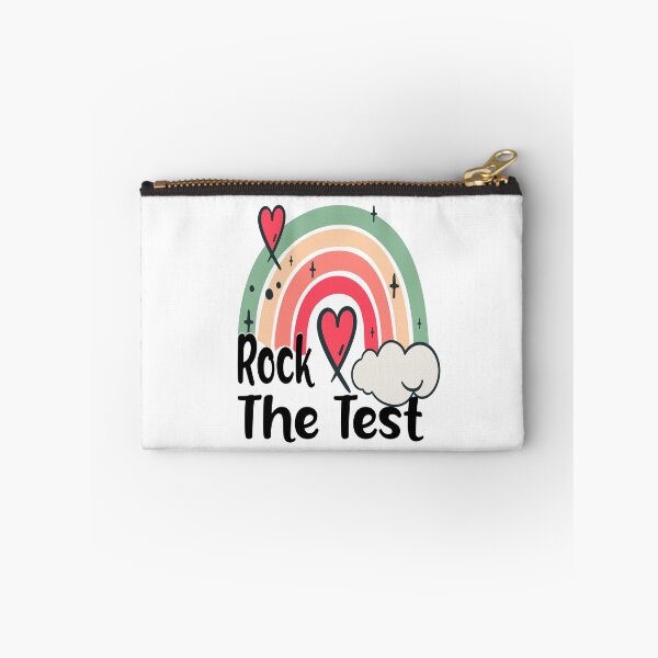 Item preview, Copy of Copy of Test Day Rock The Test Teacher Testing Day Rainbow Leopard designed and sold by boyastore.