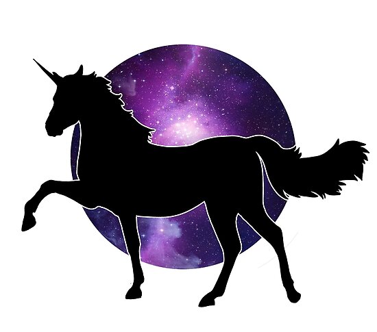 "Galaxy Einhorn" Poster von CreativeHorizon | Redbubble