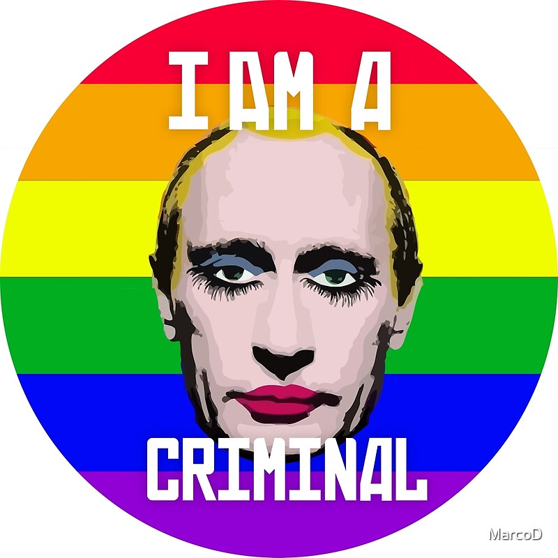 Portraying Putin As A Gay Clown Is Illegal In Russia