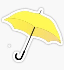 HIMYM Gelber Regenschirm Sticker