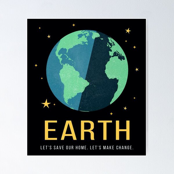 Save earth slogan hi-res stock photography and images - Alamy