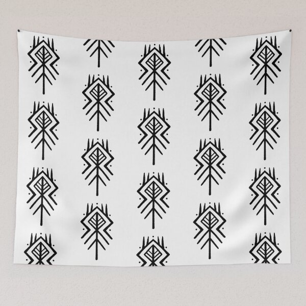 Item preview, Bindrune of Ancestral Protection (Black) designed and sold by RavenWisdomArts.