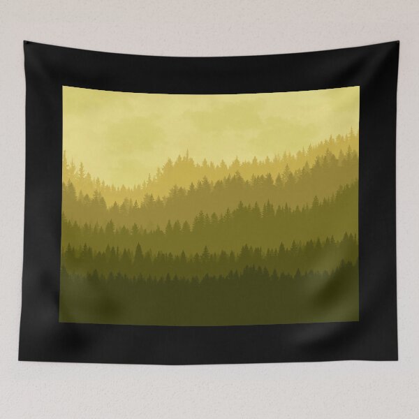 Item preview, Sunset Silhouette - Yellow -  designed and sold by Xernition.