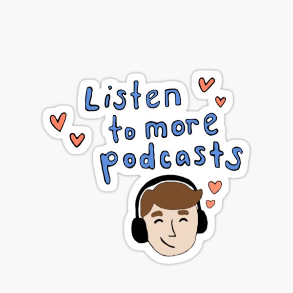 Podcast Love Sticker