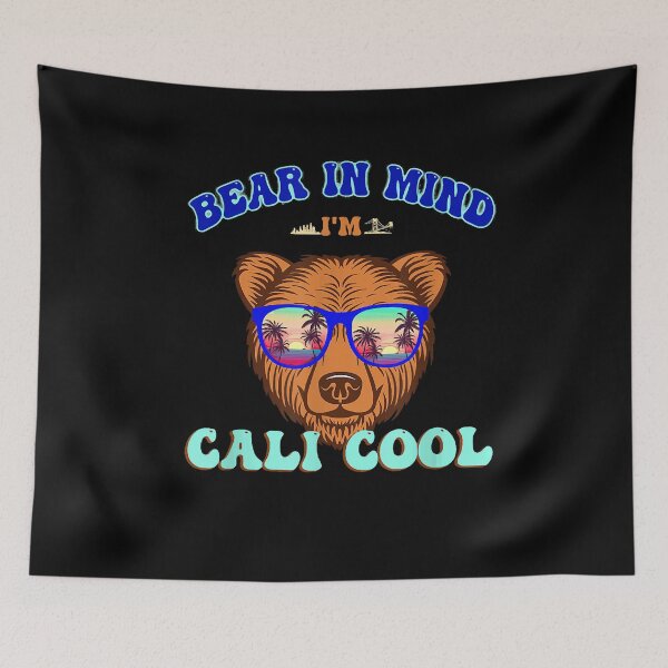 Item preview, Retro cool hip bear in sunglasses California family designed and sold by BrettPorter2612.
