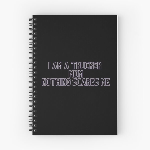 Item preview, I Am A Trucker Mom Nothing Scares Me- idea gift designed and sold by Alexa5454.