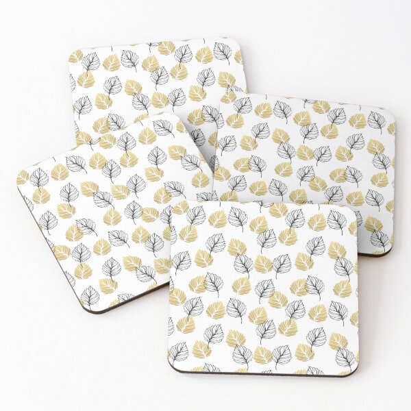 Item preview, Gold Summer Floral Pattern designed and sold by SimoCompany.