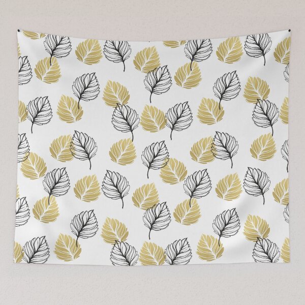 Aperçu de l'œuvre Motif floral d'été doré créée et vendue par SimoCompany.