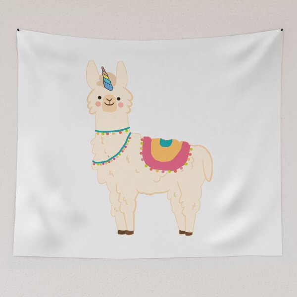 Item preview, Cute Unicorn Lama designed and sold by Housestore.