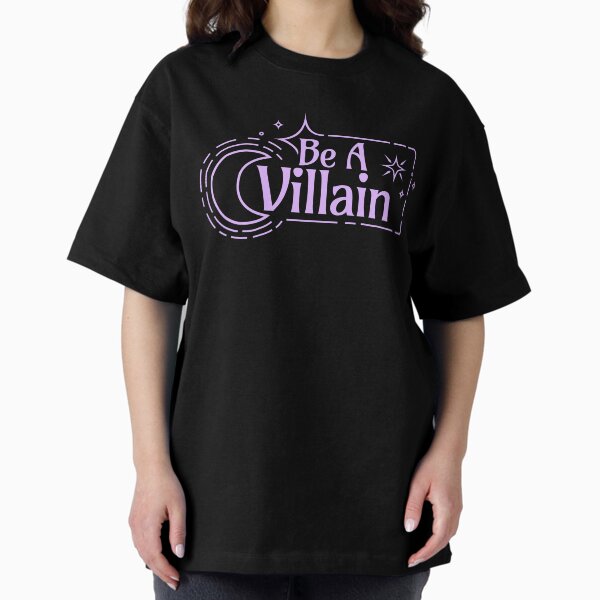 Item preview, Sé un villano (lila en BLK) designed and sold by Caffinatedkitti.