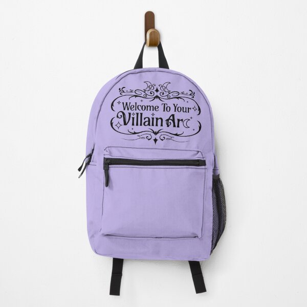 Item preview, Welcome to Your Villain Arc (BLK on Lilac) designed and sold by Caffinatedkitti.