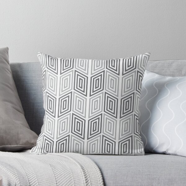 Item preview, Gray Lines Parallelogram designed and sold by RelmoArtworks.