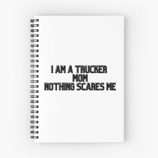 Item preview,  I Am A Trucker Mom Nothing Scares Me- idea gift designed and sold by Alexa5454.
