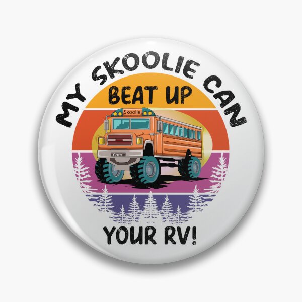 Item preview, Skoolie Bus Conversions are better than RV's - Tell them like it is. designed and sold by thewildskoolie.
