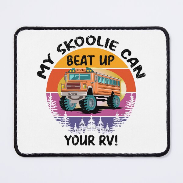 Item preview, Skoolie Bus Conversions are better than RV's - Tell them like it is. designed and sold by thewildskoolie.