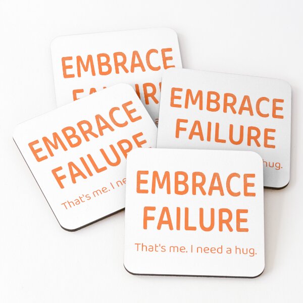Item preview, Embrace Failure - Texture Orange designed and sold by ThatIsSomething.