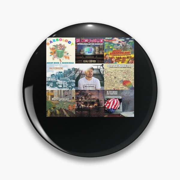 Item preview, Blockhead Music (album collage) designed and sold by JasonSRaska.