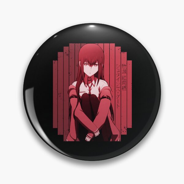 Item preview, MakiseKurisuRed-SteinsGateAnimeShirt designed and sold by MalloryW690800.