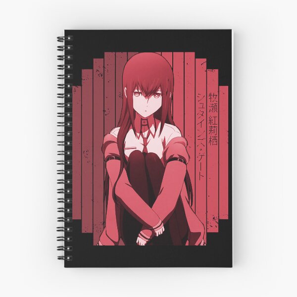 Item preview, MakiseKurisuRed-SteinsGateAnimeShirt designed and sold by MalloryW690800.