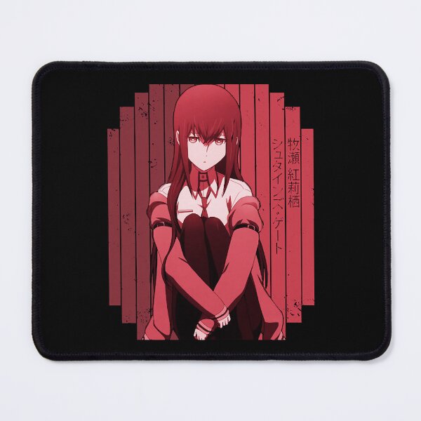 Item preview, MakiseKurisuRed-SteinsGateAnimeShirt designed and sold by MalloryW690800.