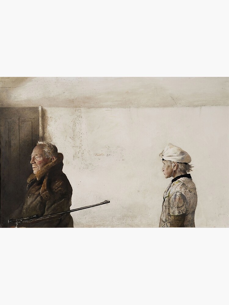 "The Kuerners, 1971 - Andrew Wyeth" Poster By CalvinRSmitha | Redbubble