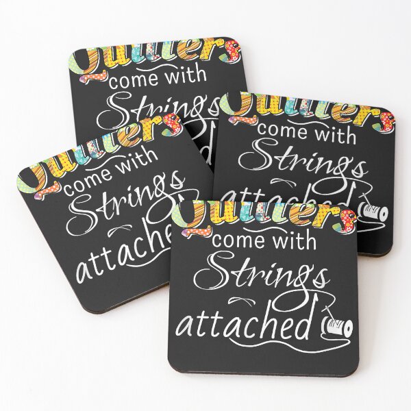 Item preview, Funny Quilters Come With Strings Attached designed and sold by ArthurClaessens.